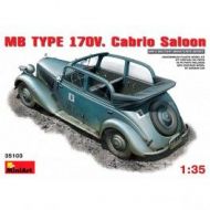 Coche MB Typ 170V. Cabrio Saloon, escala 1/35
