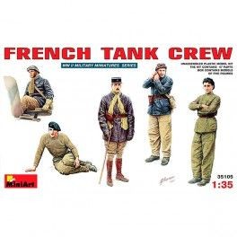 Figuras French Tank Crew 1/35