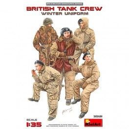 Figuras British Tank Crew (Winter Uniform) 1/35