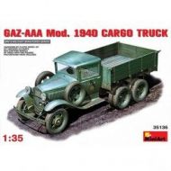 Camión GAZ-AAA Mod 1940 Cargo Truck. Escala 1/35