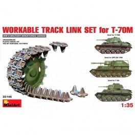 Accesorios Workable Track Link T-70M Light  Escala: 1/35