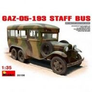 Coche GAZ-05-193 Staff Bus. Escala 1/35