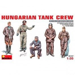 Figuras Hungarian Tank Crew . Escala: 1/35
