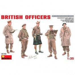 Figuras British Officers, escala 1/35