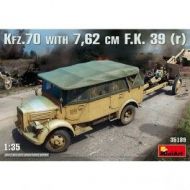 Camión Kfz.70 + 7,62 cm F.K. 39  r. Escala 1/35