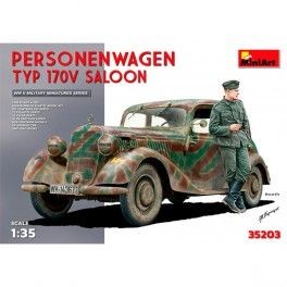 Coche Personenwagen Typ 170V Saloon, escala 1/35