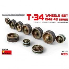 Accesorios T-34 Wheels Set 1942-43 Series  Escala: 1/35