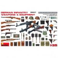 Accesorios German Infantry Weapons & Equipment, escala 1/35