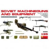 Accesorios Soviet Machine guns & Equipment, escala 1/35