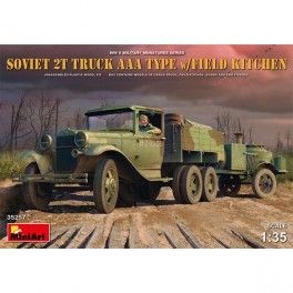 Camión Soviet 2t AAA Type w/Field Kitche Escala 1/35