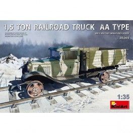 Camión 1,5 Ton Railroad Truck AA Type Escala 1/35