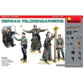 Figuras German Feldgendarmerie S.P. Escala: 1/35