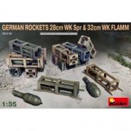 Accesorios German Rockets 28cm WK Spr-32cm WK Fla  Escala 1/35