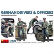 Figuras German Drivers & Officers. Escala 1/35