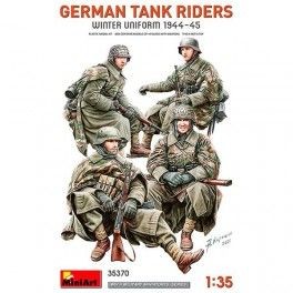 Figuras German Tank Riders Winter Uniform 44-45, escala 1/35
