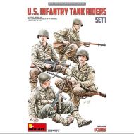FIGURAS U.S. INFANTRY TANK RIDERS. SET 1 1/35