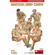 FIGURAS BRITISH JEEP CREW. SPECIAL EDITION 1/35