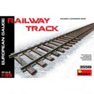 Accesorios Railway Track (European Gauge), escala 1/35