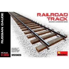 Accesorios Railroad Track Russian. Escala: 1/35