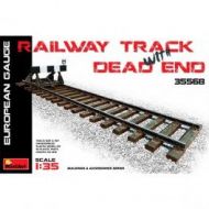 Accesorios Railway Track & Dead End (European Gauge), escala 1/35