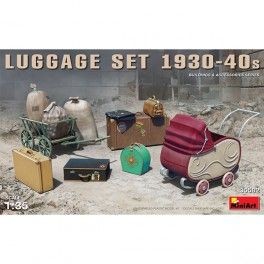 Accesorios Luggage 1930-40s, escala 1/35