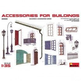 Accesorios para Edificios, escala 1/35