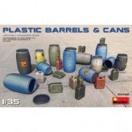 Accesorios Plastic Barrels & Cans  Escala 1:35