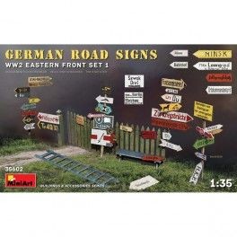 Accesorios German Road Signs WW2 Eastern 1  Escala1/35