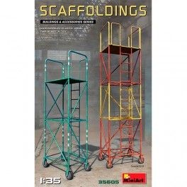 Accesorios Scaffoldings. Escala 1/35