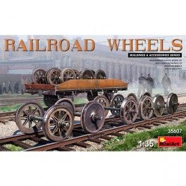 Accesorios Railroad Wheels. Escala 1/35