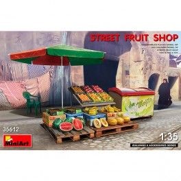 Accesorios Street Fruit Shop Escala 1/35