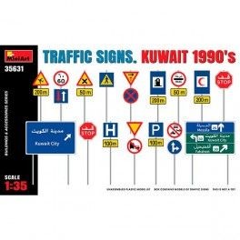 Accesorios Traffic Signs Kuwait 90 1/35