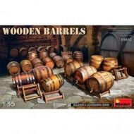 Accesorios Wooden Barrels. Escala 1/35