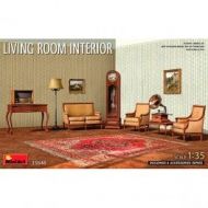 Accesorios Living Room Interior. Escala 1/35