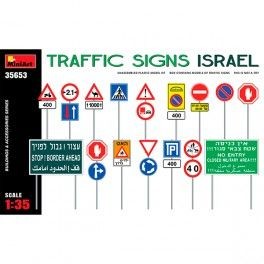 Accesorios Traffic Signs. Israel. Escala  1/35