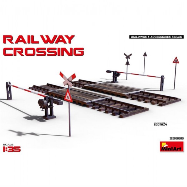 ACCESORIOS RAILWAY CROSSING 1/35
