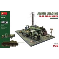 DIORAMA AMMO LOADING (SU-85,GAZ-MM&CREW) BIG SET 1:35