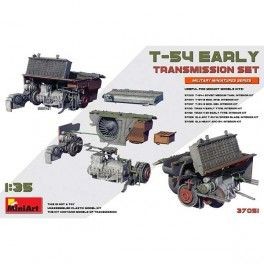 Accesorios T-54 Early Transmission Set . Escala: 1/35
