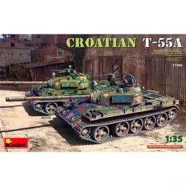 Croatian T-55A. Escala 1:35