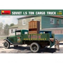 Camión Soviet 1,5 ton Cargo Truck, escala  1/35