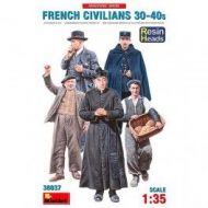 Figuras French años 30-40s Resin Heads  Escala: 1/35