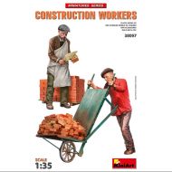 FIGURAS CONSTRUCTION WORKERS WITH ACCESSORIES 1/35