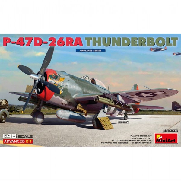AVIÓN P-47D-26RA THUNDERBOLT. ADVANCED KIT 1/48