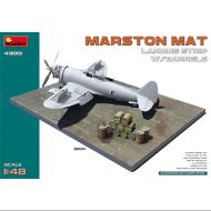 DIORAMA MARSTON MAT LANDING STRIP W/BARRELS 1/48