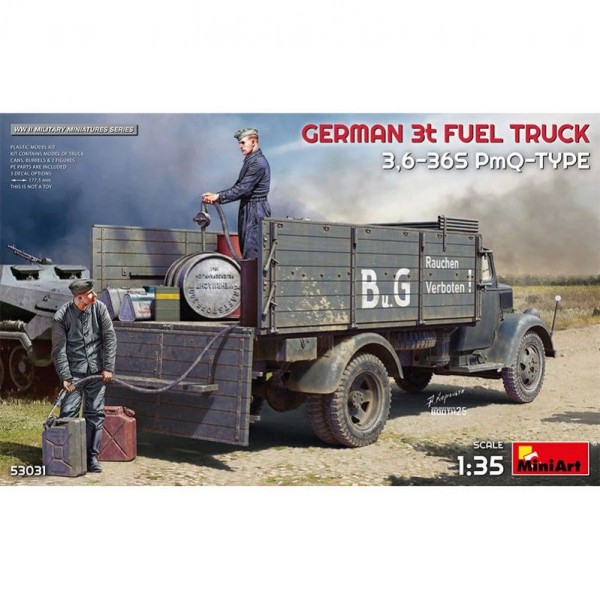 CAMIÓN GERMAN 3T FUEL TRUCK 3,6-36S PMQ-TYPE 1/35