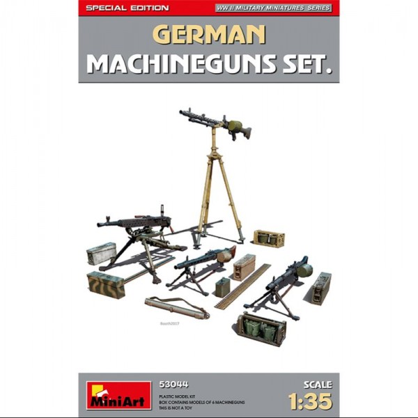 ACCESORIOS GERMAN MACHINEGUNS SET. SPECIAL ED.N 1/35