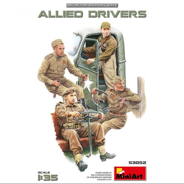 FIGURAS ALLIED DRIVERS 1/35