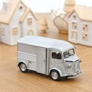 Citroen H plateada