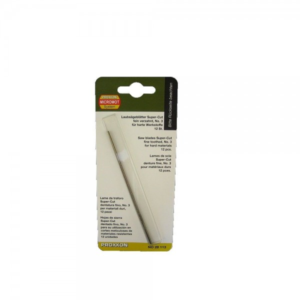 Hojas dentadura fina (41d/25 mm) 12 unidades
