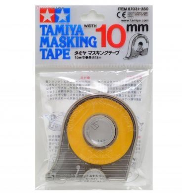 Cinta enmascarar con portarrollo 10mm